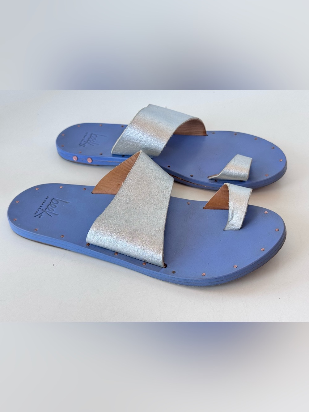BEEK Finch Leather Toe Ring Sandals Shoes Women’s Size 7